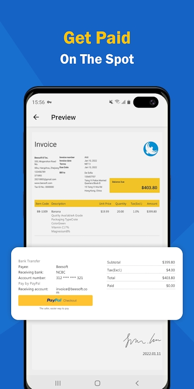 PDF发票制作工具app手机版图1