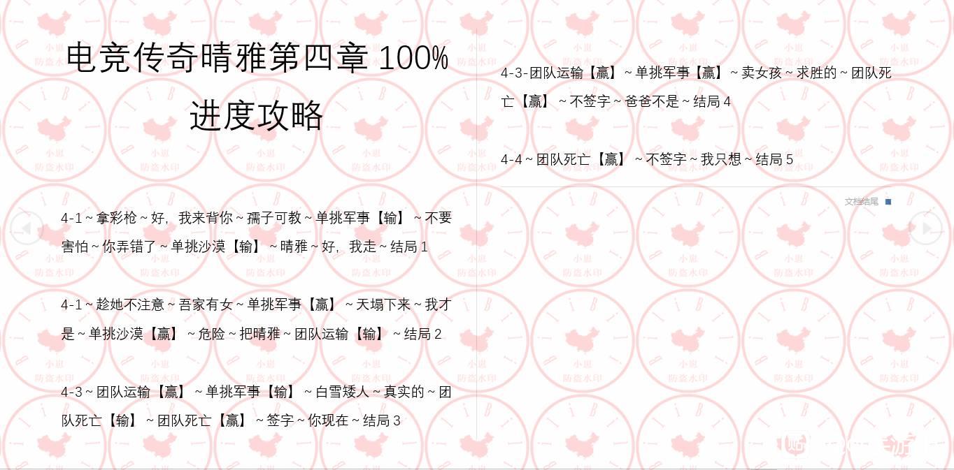 CF手游电竞传奇晴雅剧情100%通关攻略（第1章到第4章全攻略）图片5