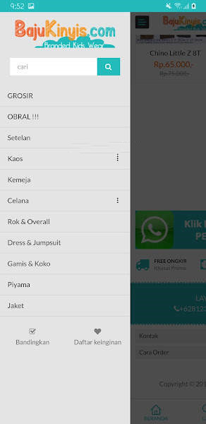 Baju Kinyis童装商城app手机版图2