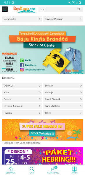 Baju Kinyis童装商城app手机版图3
