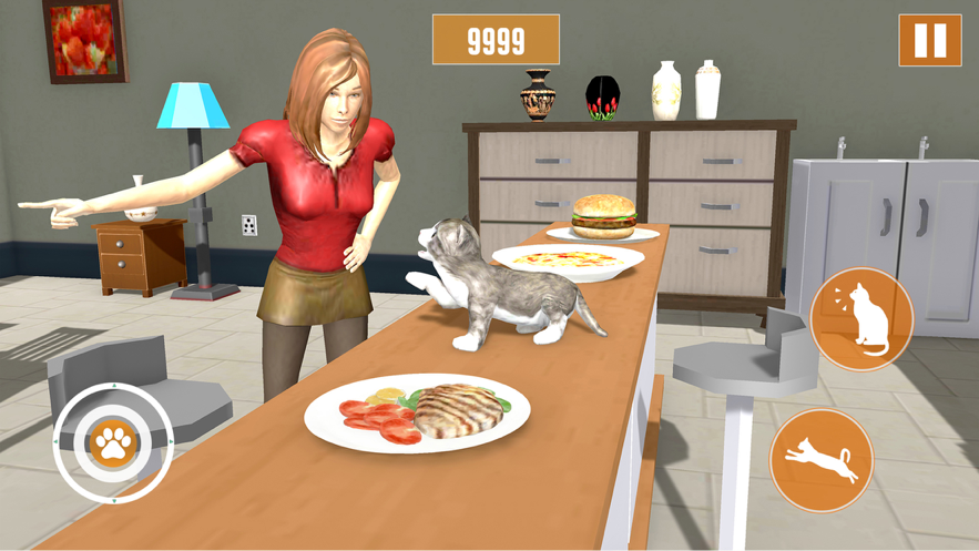小猫猫模拟器游戏3d最新版游戏图1