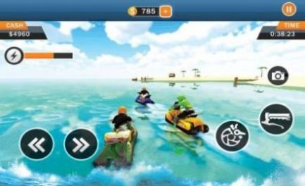 水上漂浮冲浪比赛游戏图1