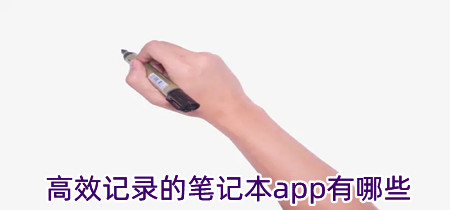 高效记录的笔记本app有哪些