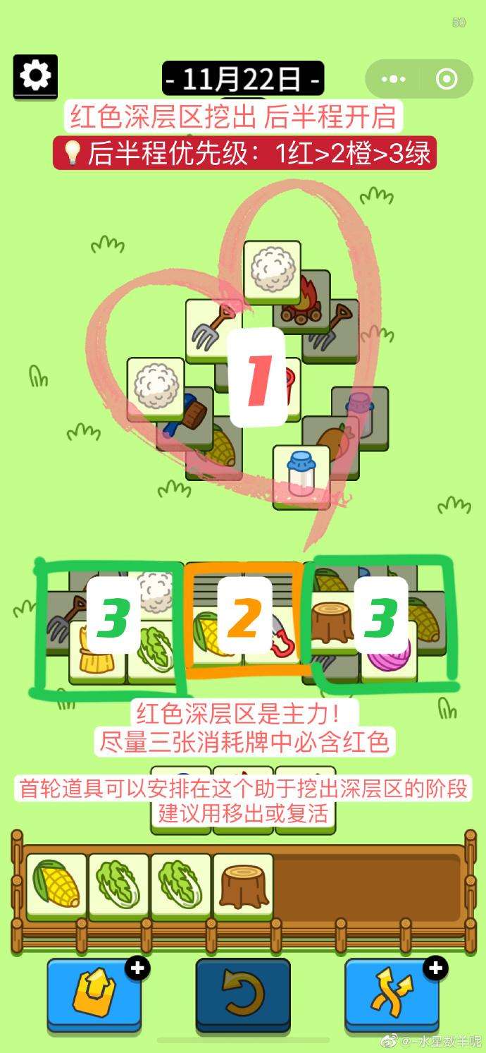 羊了个羊11月22日通关攻略-羊了个羊11.22怎么过图片2