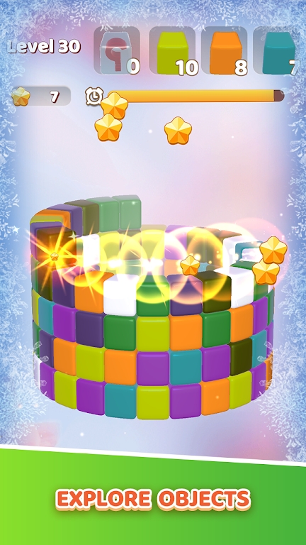 立方体收集3D游戏图1