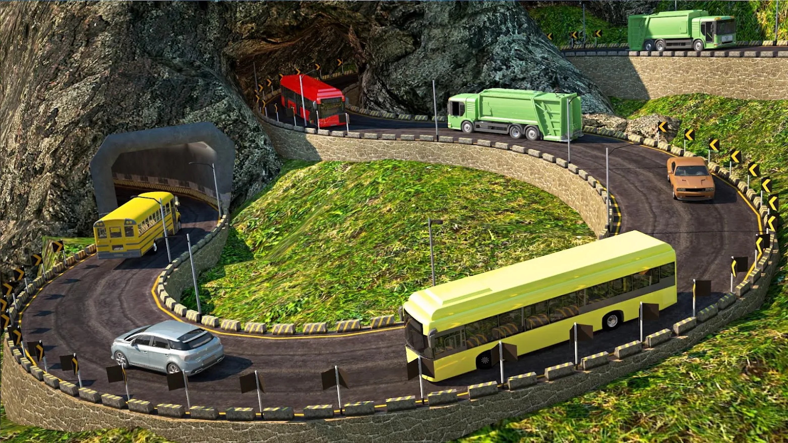 山路巴士3d驾驶游戏图2