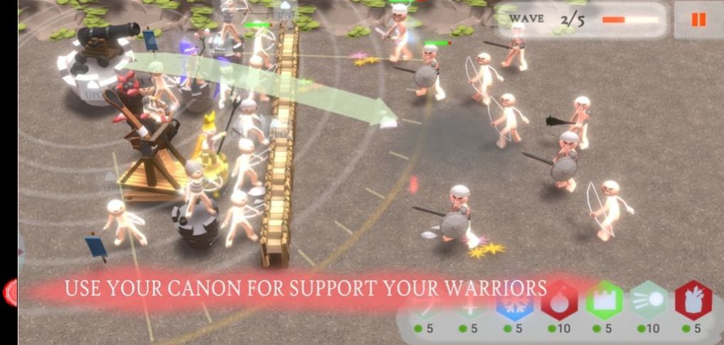 火柴人防御之塔防战场3D游戏图2