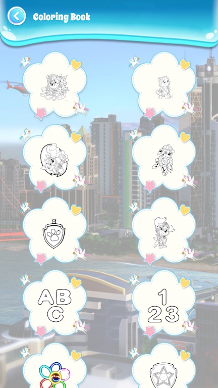 狗着色英雄游戏图2