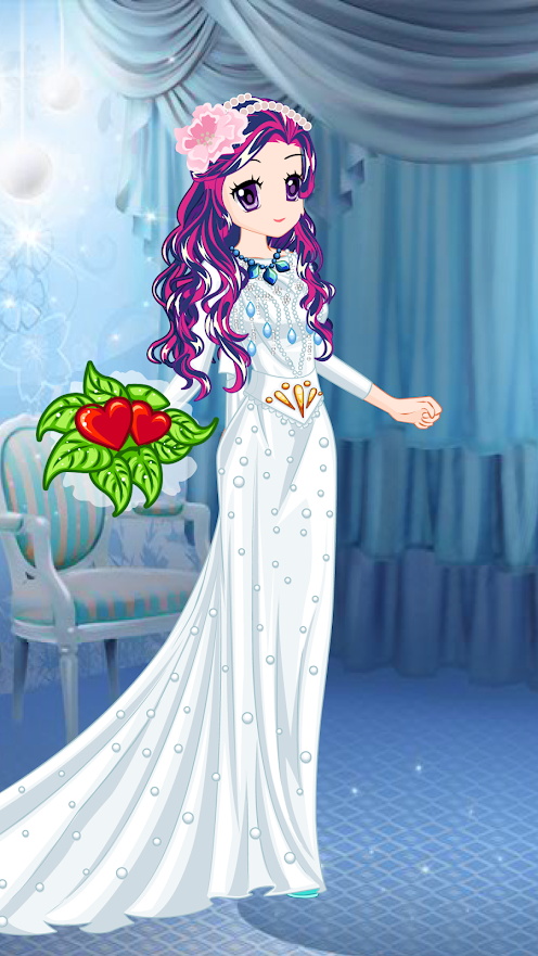 婚纱女孩换装游戏图2