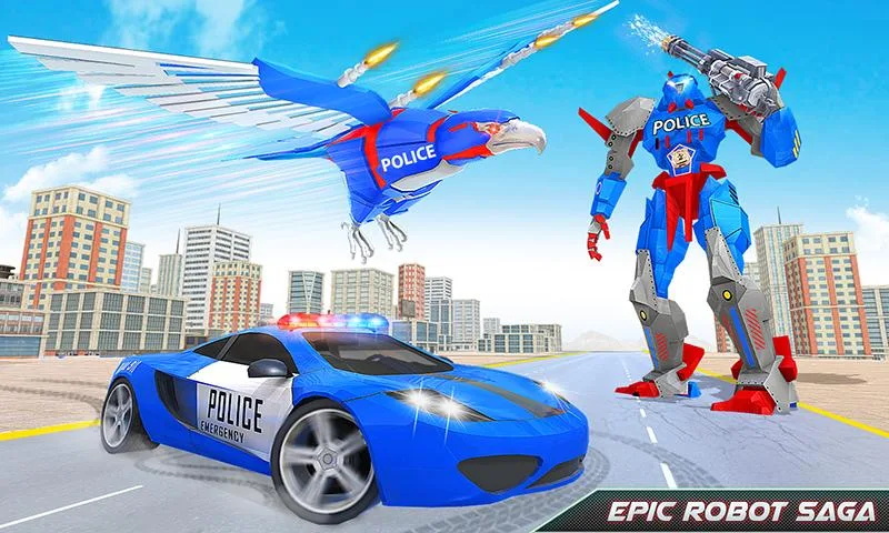 美国警察机器人飞天英雄游戏手机版图2