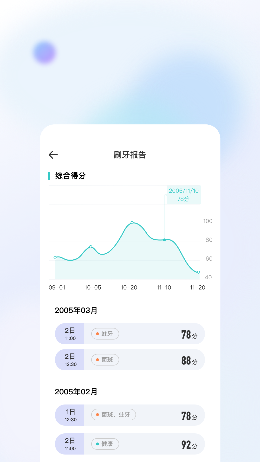 美伢日记口腔健康app安卓版图1