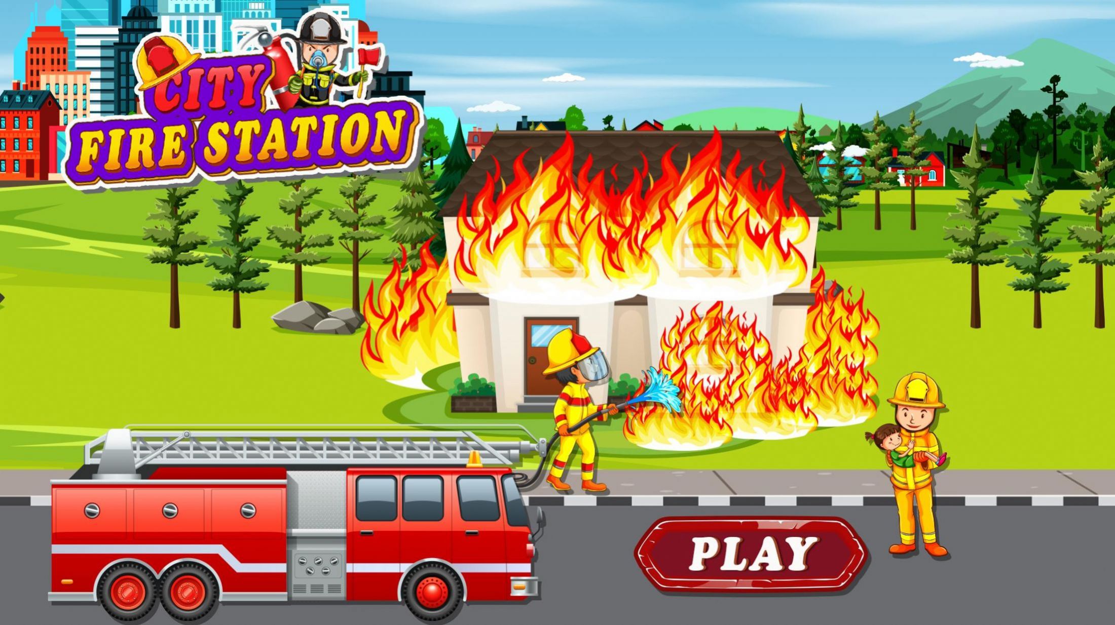 Play as Fireman游戏图片2