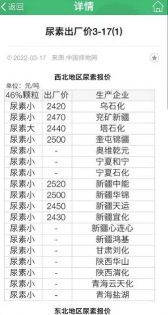 择地网肥料信息app安卓版图1