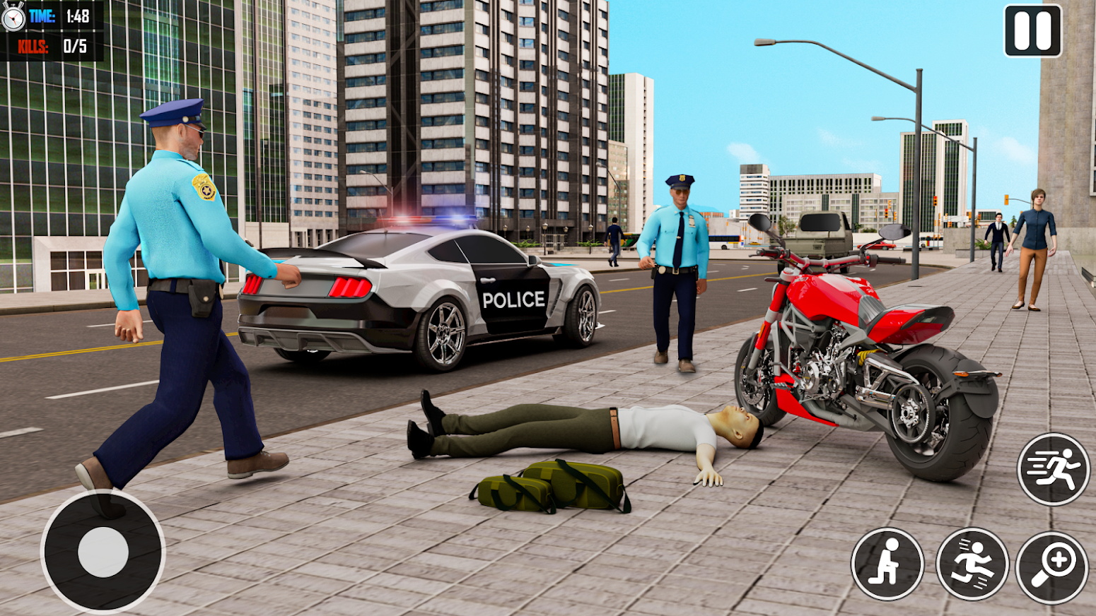 警车特技司机游戏233乐园图片2