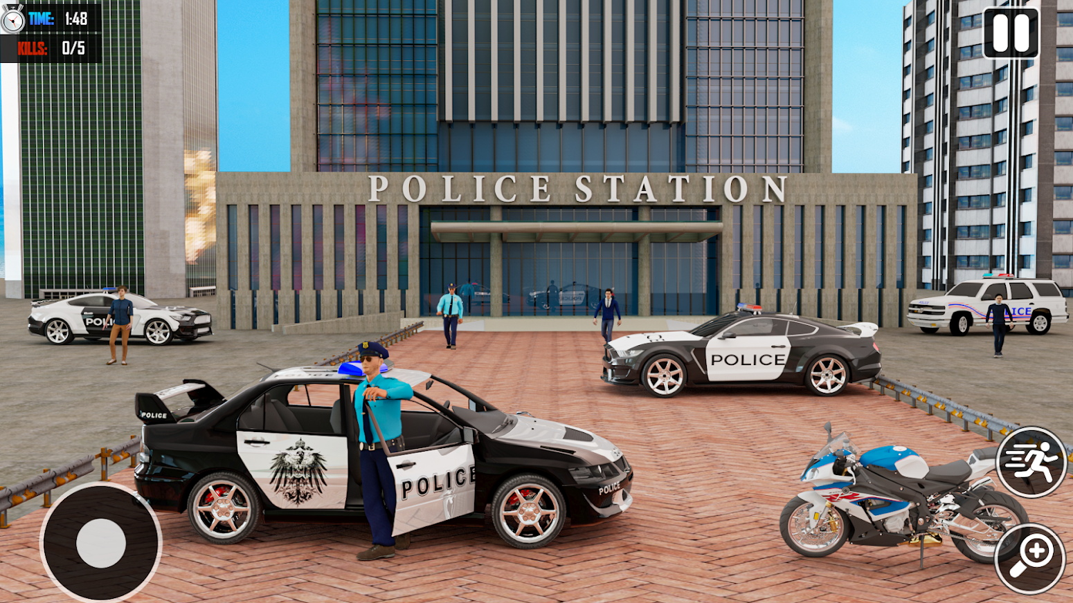 警车特技司机游戏233乐园手机版图3