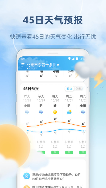 45日天气预报app手机版图3