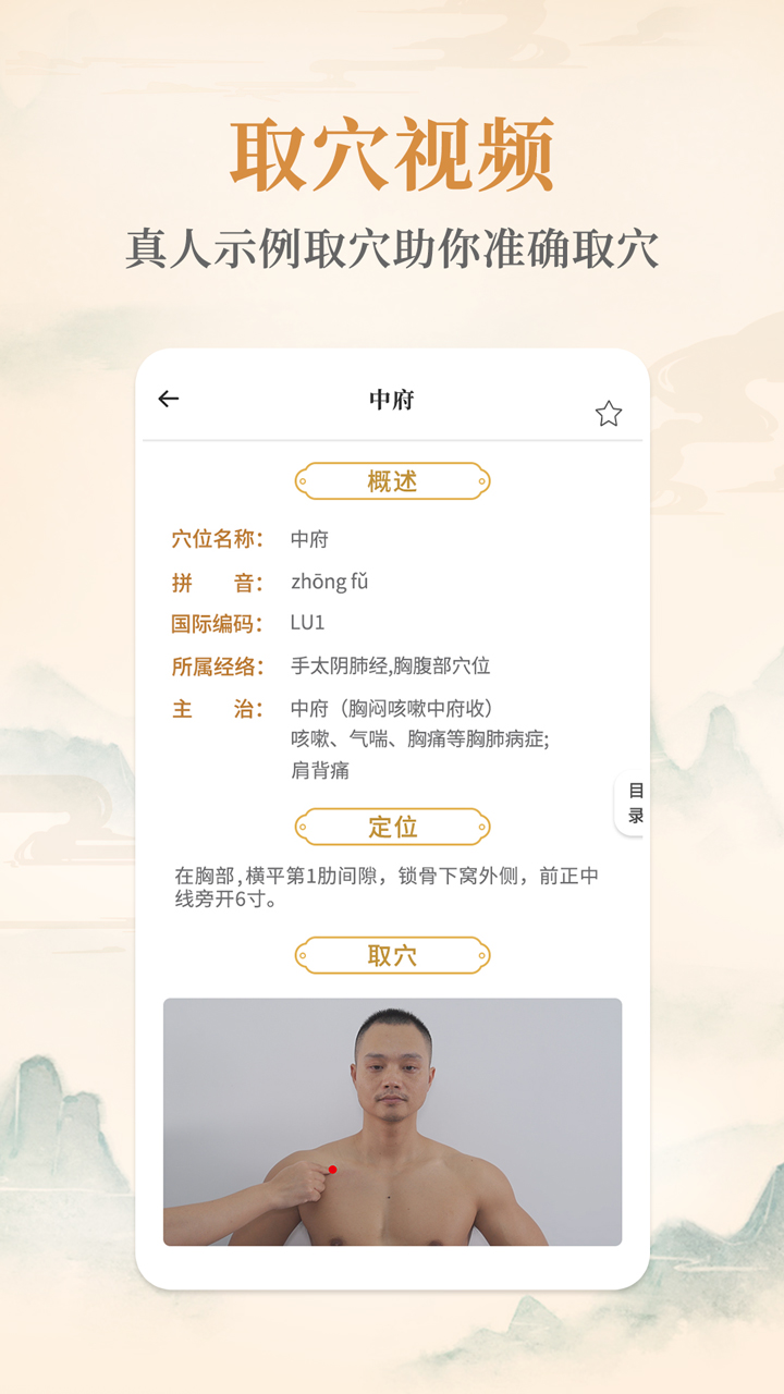 经络穴位app手机版图3