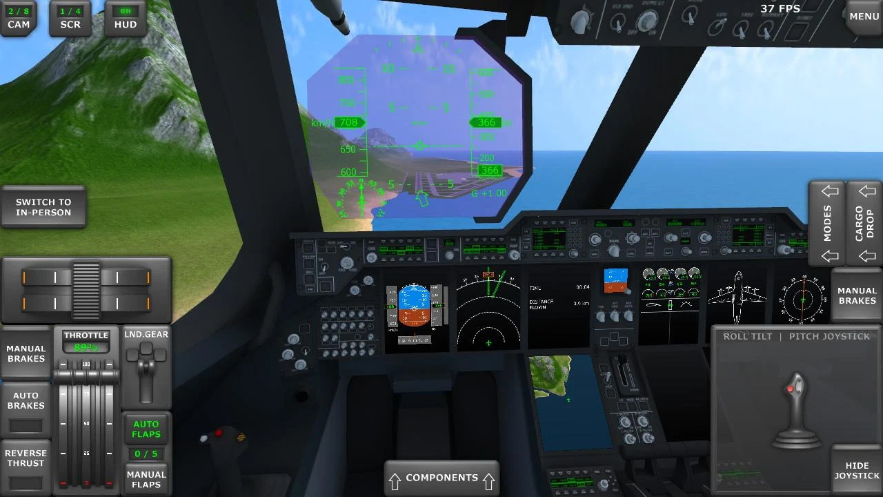 驾驶飞机3d飞行模拟器游戏图3