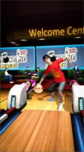 打击保龄球3D手机游戏图1