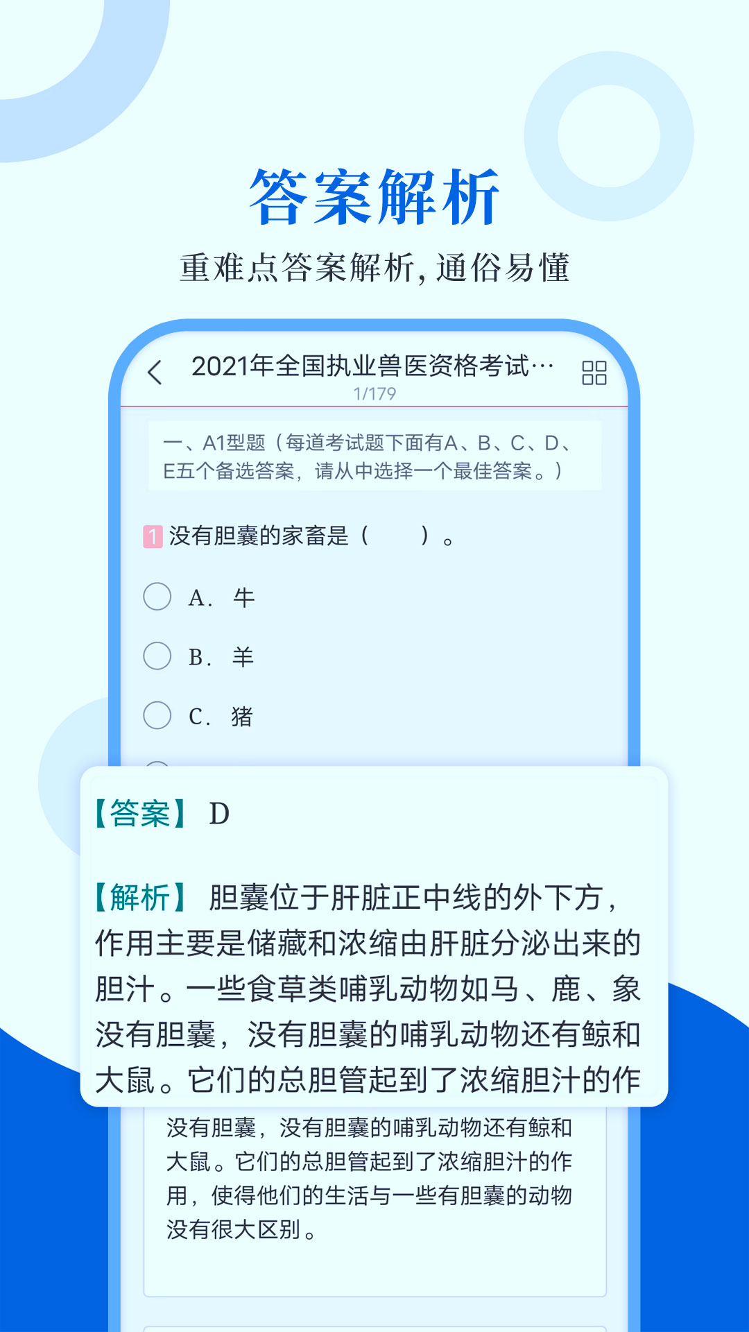 执业兽医圣题库图2