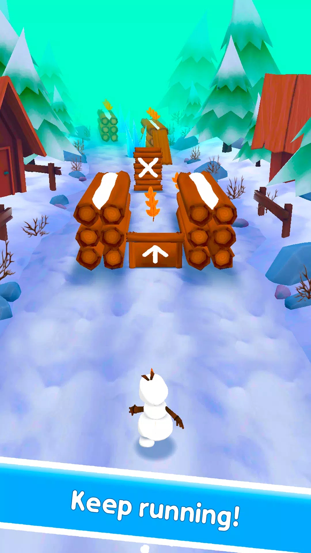 雪人狂奔冰冻之旅游戏图1