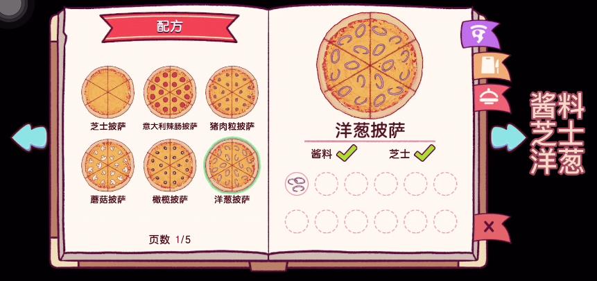 可口的披萨美味的披萨配方表图大全 可口的披萨配方攻略大全