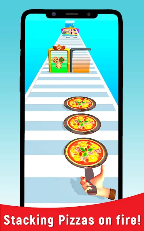 披萨长堆栈冲刺游戏图3
