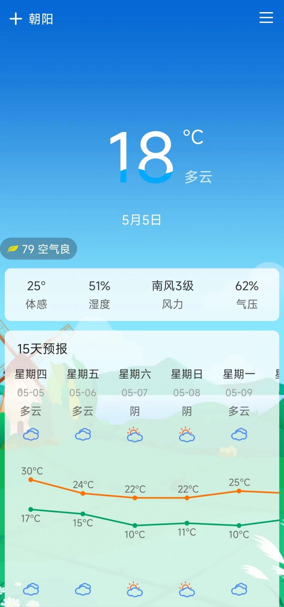 预知天气app官方版图3