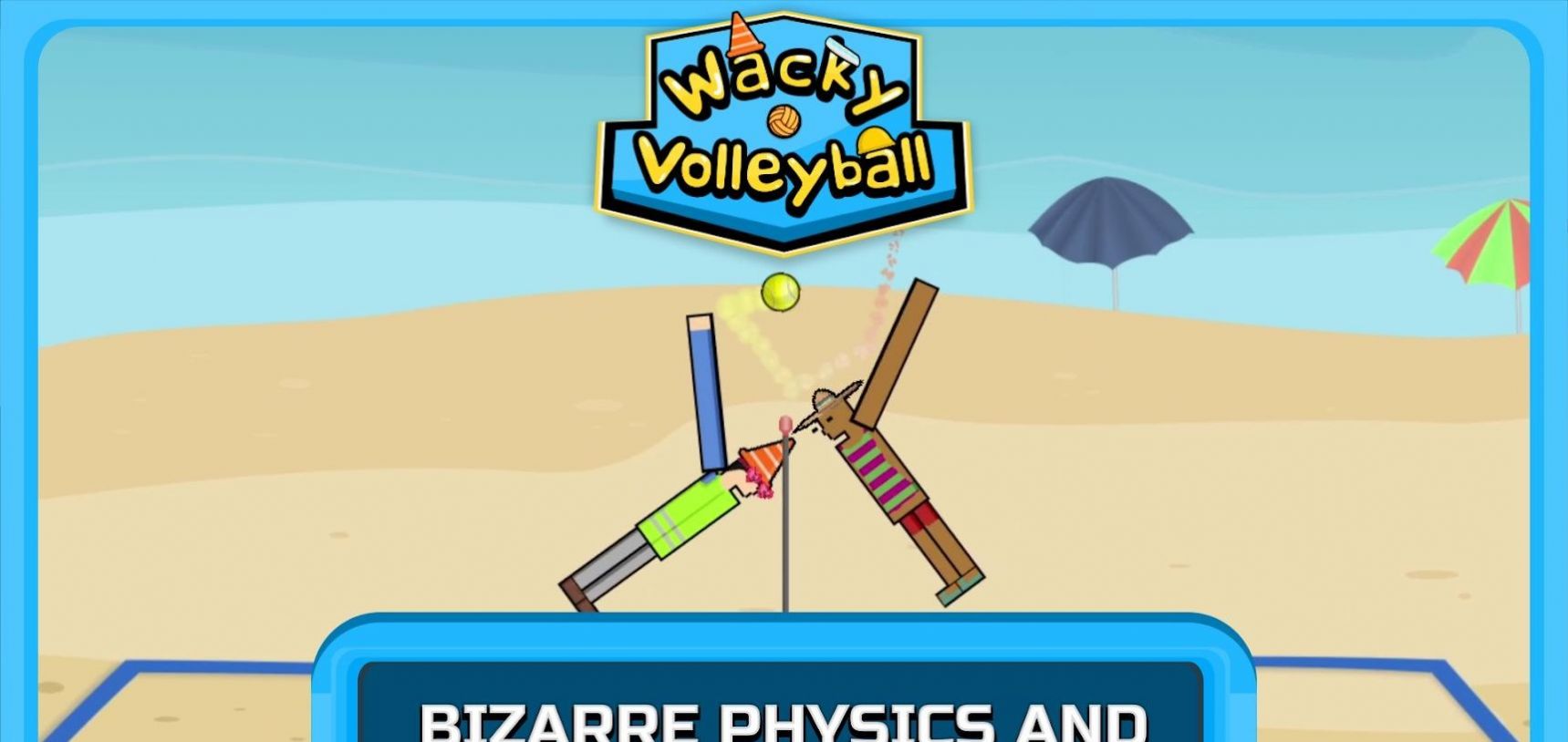 Wacky Volleyball游戏图1