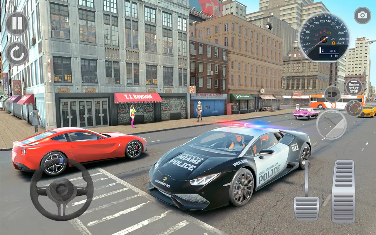 超级警车的追击游戏手机版图1
