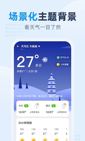 小时天气预报软件图片2