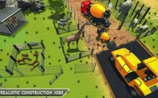 Animal Zoo Construction Simulator游戏图3