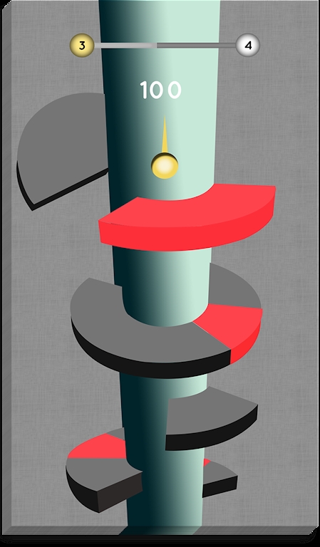Helix Bounce Ball游戏图片1