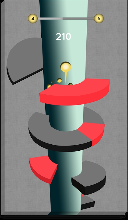 Helix Bounce Ball游戏图片2