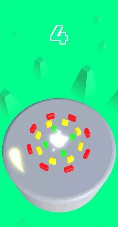 打到中心球3D图3