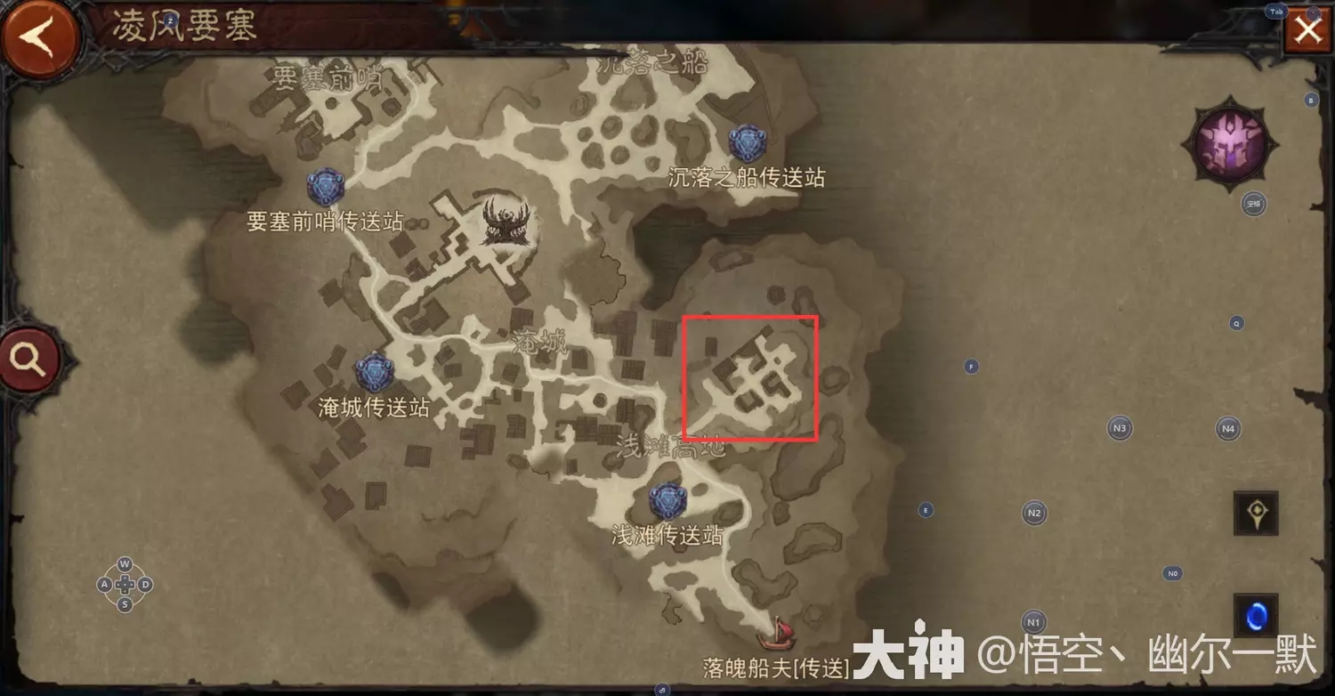 暗黑破坏神不朽2023最新打野地点位置-暗黑破坏神不朽打野位置一览图片11