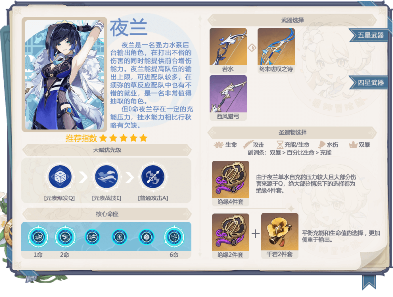 原神3.4夜兰复刻值得抽吗-原神3.4夜兰怎么样图片1