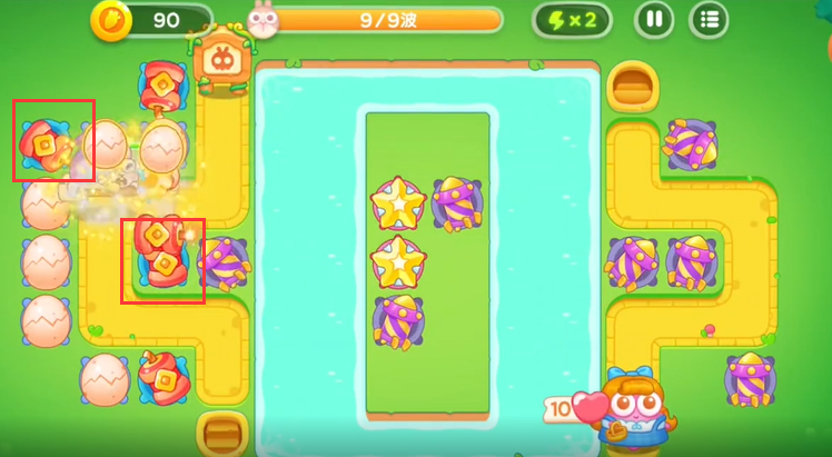 保卫萝卜4绿野奇缘第34关攻略-保卫萝卜4绿野奇缘第34关怎么过图片8