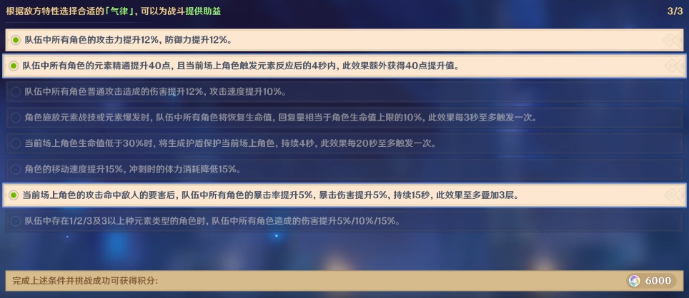 原神虔心炽火坚钢万劫满分阵容攻略-原神虔心炽火坚钢万劫6000分通关教程图片4