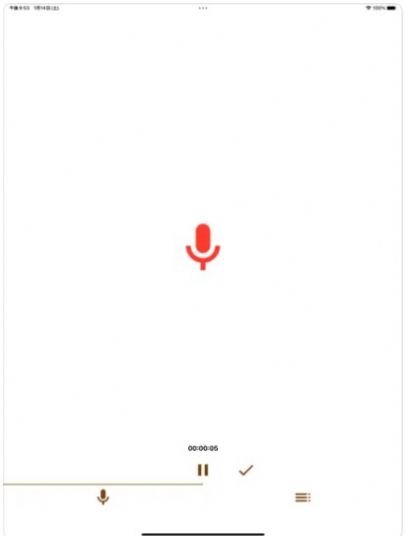 简单的录音机苹果版app图1