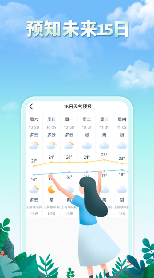 雨水天气app图1