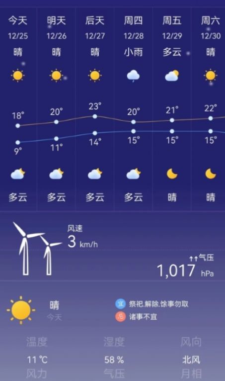 时刻天气预报pro官方版图片1