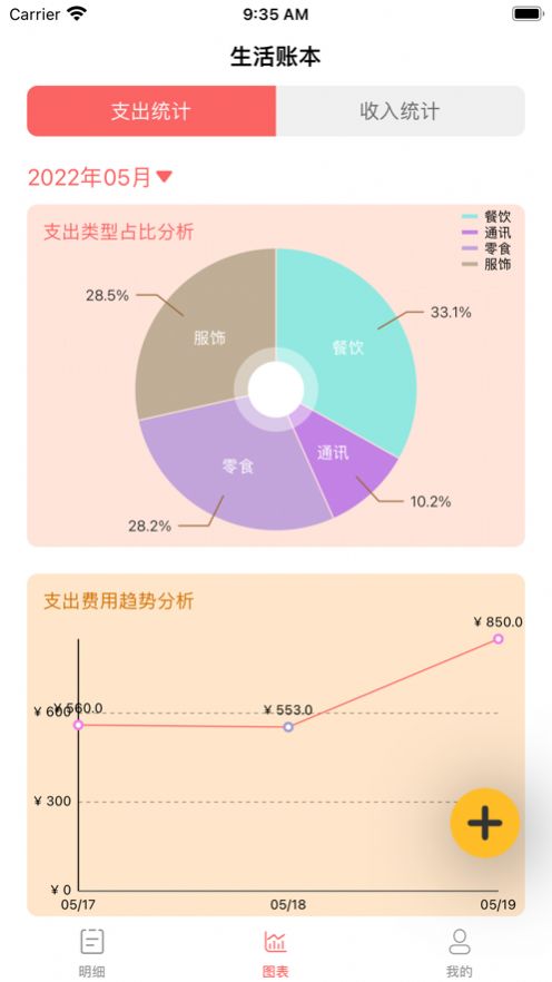 鱿鱼记账ios版app图2