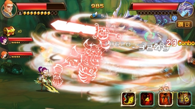 《龙之Q传》评测：魔幻风格的横版搓搓搓图片3