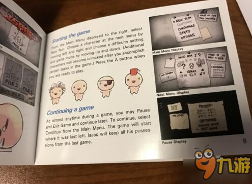 情怀满满!《以撒的结合:胎衣+》Switch版说明书超给力图片4