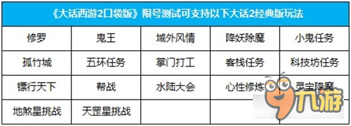《大话2口袋版》限号测试今日火热开启图片4