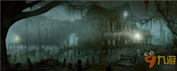 《生化危机7》老房子概念原画 大家在这住一晚可好？图片3