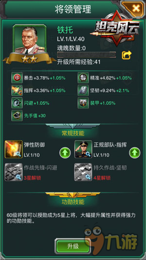 坦克VS士兵 《坦克风云》解析将领培养之法图片3